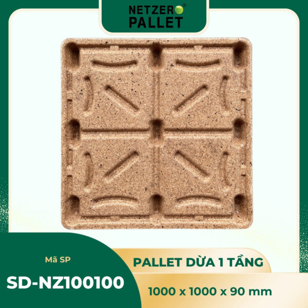 pallet xo dua 1 tang