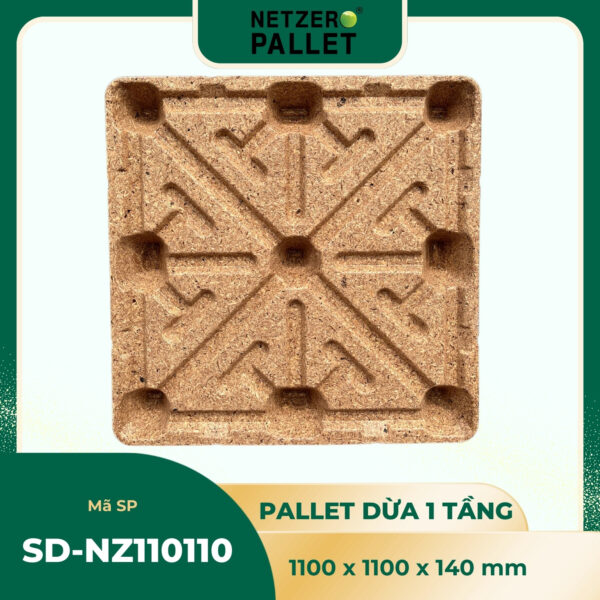 pallet xo dua 1 tang