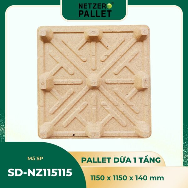 pallet xo dua 1 tang