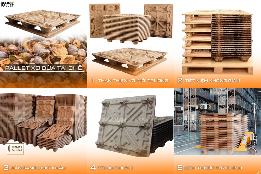 Pallet dừa – Giải pháp vận chuyển thông minh xanh 4 Đáp ứng nghiêm ngặt tiêu chuẩn xuất khẩu