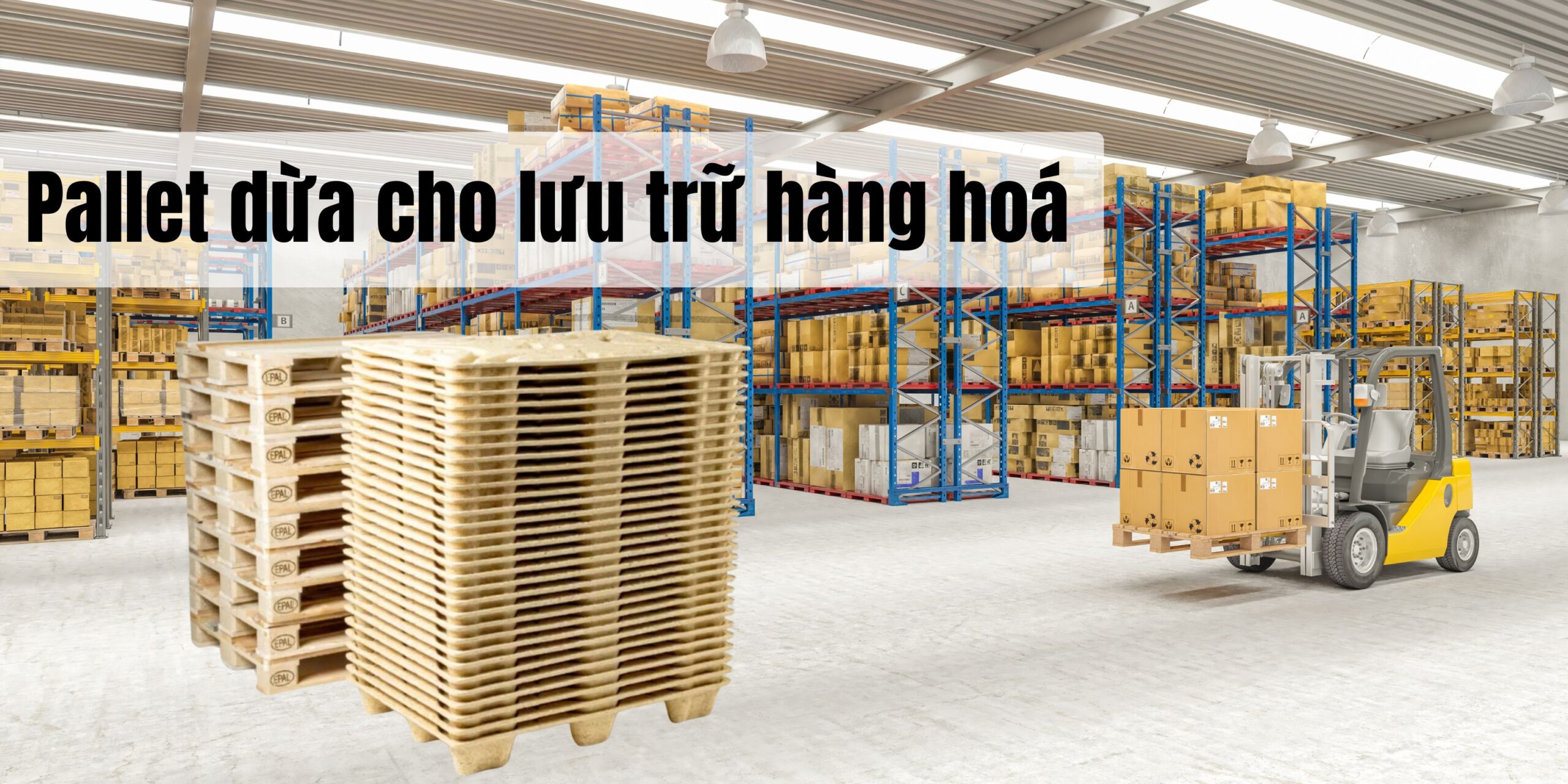 Pallet dừa cho lưu trữ hàng hóa – Giải pháp tối ưu và bền vững cho doanh nghiệp 1 Pallet dừa cho lưu trữ hàng hoá