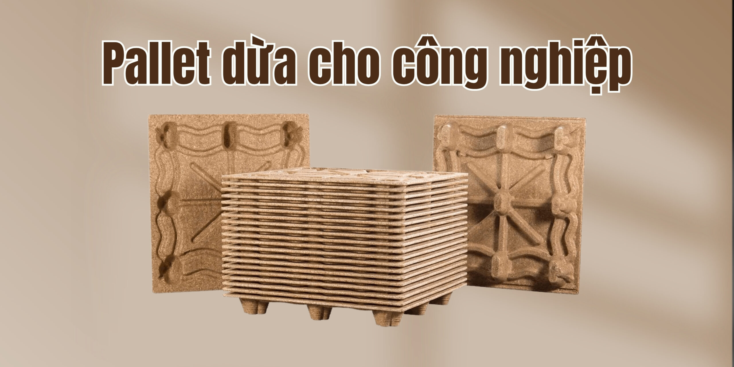 Pallet dừa cho công nghiệp – Giải pháp vận chuyển bền vững, tiết kiệm chi phí 1 Pallet dừa cho công nghiệp