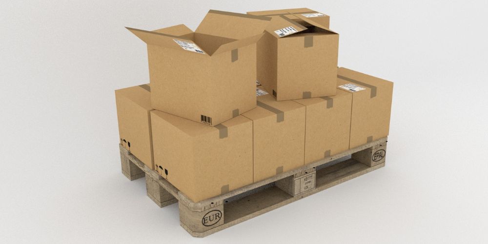 So Sánh Pallet Dừa và Pallet Gỗ – Giải Pháp Tối Ưu Cho Logistics 4 pallet gỗ chất hàng