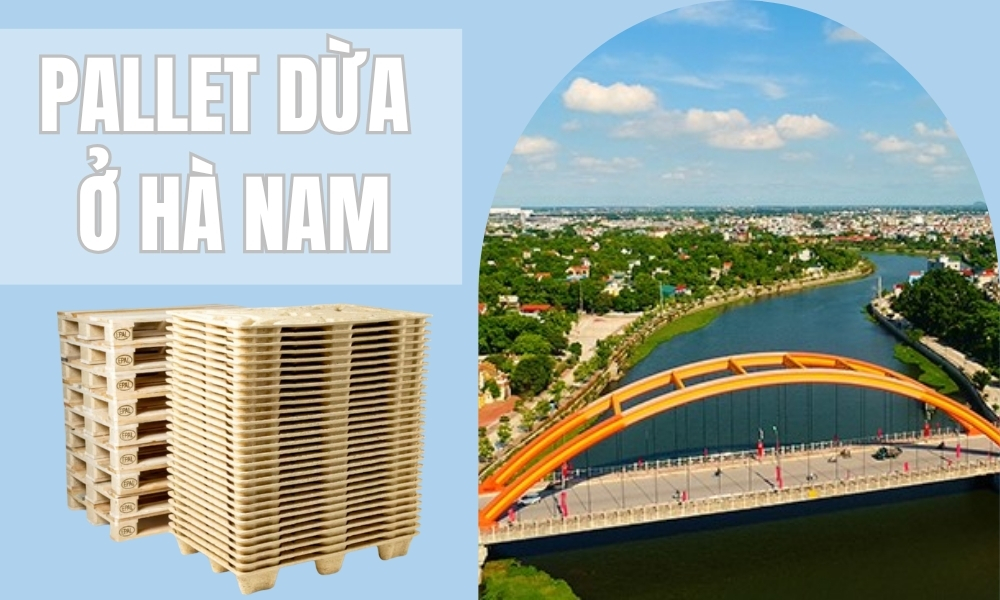 Pallet dừa ở Hà Nam