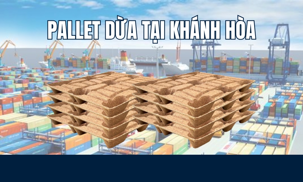 Pallet dừa tại Khánh Hòa