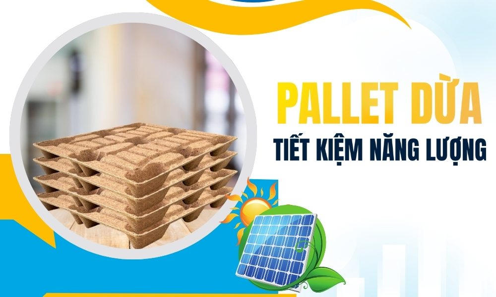 Pallet Dừa Tiết Kiệm Năng Lượng - Giải Pháp Xanh Bền Vững