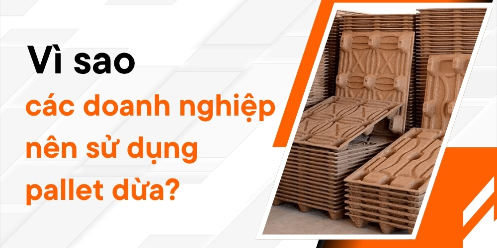 vì sao các doanh nghiệp nên sử dụng pallet dừa