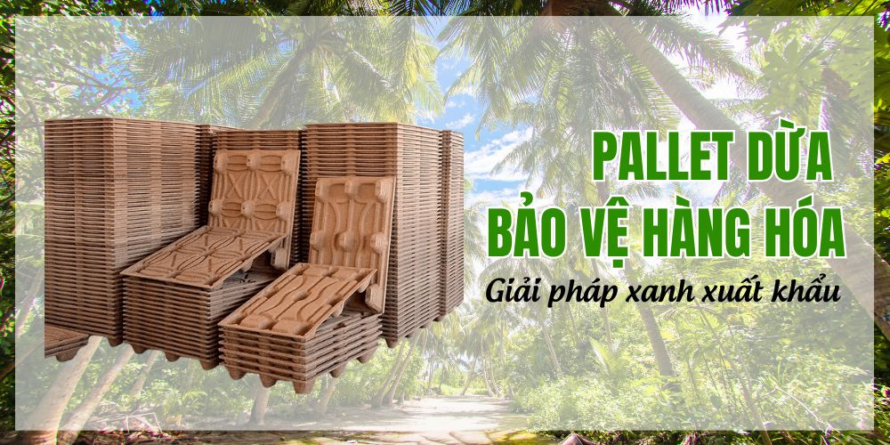Paller Dừa Bảo Vệ Hàng Hóa - Giải Pháp Xanh Xuất Khẩu