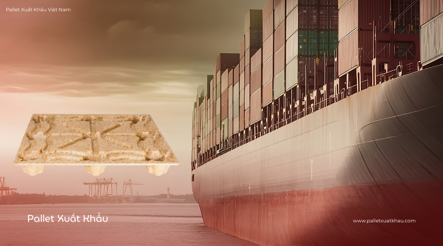 Pallet Vỏ Dừa Việt Nam